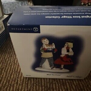 What You Crave - Department 56 - Snow Village Retired White Castle Accessory